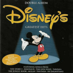 Disney's Greatest Hits Soundtrack (Various Artists) - CD cover