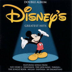 Disney's Greatest Hits Soundtrack (Various Artists) - CD cover