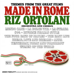 Made in Rome Soundtrack (Various Artists, Riz Ortolani) - CD cover