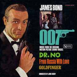 Dr. No / From Russia With Love / Goldfinger Soundtrack (John Barry) - CD cover