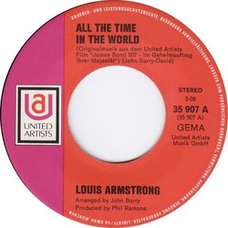 James Bond 007 Soundtrack (Louis Armstrong, John Barry) - cd-inlay