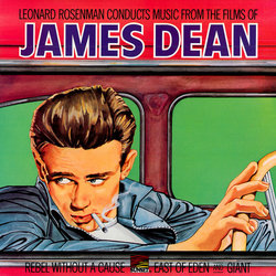 Music From The Films Of James Dean Soundtrack (Leonard Rosenman, Dimitri Tiomkin) - CD cover