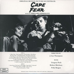 Cape Fear Soundtrack (Bernard Herrmann) - CD Achterzijde
