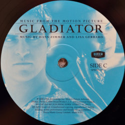 Gladiator Soundtrack (Lisa Gerrard, Hans Zimmer) - cd-inlay