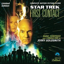 Star Trek: First Contact Soundtrack (Jerry Goldsmith) - CD cover