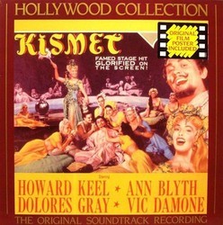Kismet Soundtrack (Original Cast, George Forrest, Andr Previn, Conrad Salinger, Robert Wright) - CD cover