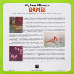 Bambi Soundtrack (Various Artists, Frank Churchill, Pierre Larquey, Edward H. Plumb) - CD Achterzijde