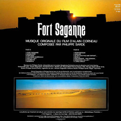 Fort Saganne Soundtrack (Philippe Sarde) - CD Achterzijde
