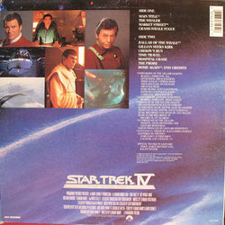 Star Trek IV: The Voyage Home Soundtrack (Leonard Rosenman) - CD Achterzijde