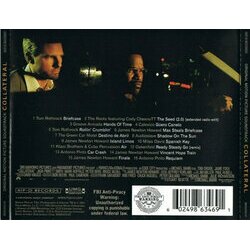 Collateral Soundtrack (Various Artists, James Newton Howard, Antnio Pinto) - CD Achterzijde