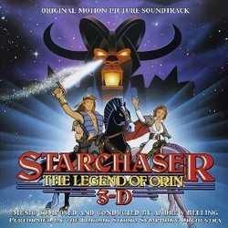 Starchaser : The Legend of Orin Soundtrack (Andrew Belling) - CD cover