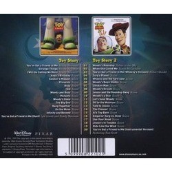 Toy Story / Toy Story 2 Soundtrack (Various Artists, Randy Newman) - CD Achterzijde