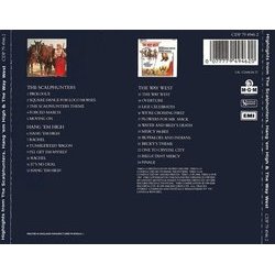 Highlights from The Scalphunters, Hang 'em High & The Way West Soundtrack (Elmer Bernstein, Dominic Frontiere, Bronislau Kaper) - CD Achterzijde