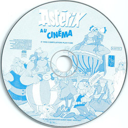 Astrix au Cinma Soundtrack (Grard Calvi, Michel Colombier, Vladimir Cosma) - cd-inlay