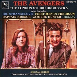 The Avengers Soundtrack (Laurie Johnson) - CD cover