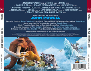 Ice Age: Continental Drift Soundtrack (John Powell) - CD Achterzijde