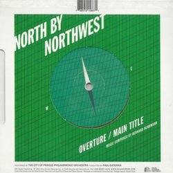 Vertigo / North By Northwest Soundtrack (Bernard Herrmann) - CD Achterzijde