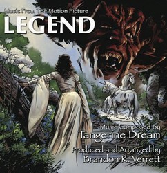 Legend Soundtrack ( Tangerine Dream) - CD cover