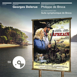 L'Africain Soundtrack (Georges Delerue) - CD cover