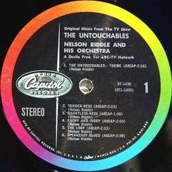 The Untouchables Soundtrack (Nelson Riddle) - cd-inlay