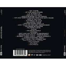 24 Soundtrack (Sean Callery) - CD Achterzijde