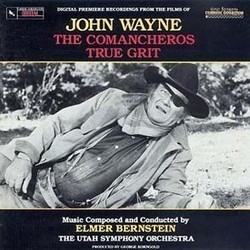 The Films of John Wayne Soundtrack (Elmer Bernstein) - CD cover