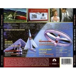 War of the Worlds / When Worlds Collide Soundtrack (Daniele Amfitheatrof, Leith Stevens, Nathan Van Cleave) - CD Achterzijde