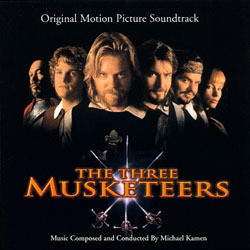 The Three Musketeers Soundtrack (Michael Kamen) - CD cover