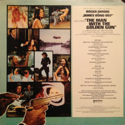 The Man With the Golden Gun Soundtrack (John Barry) - CD Achterzijde