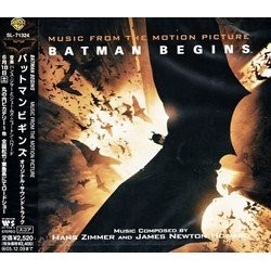 Batman Begins Soundtrack (James Newton Howard, Hans Zimmer) - CD cover