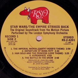 Star Wars: The Empire Strikes Back Soundtrack (John Williams) - cd-inlay