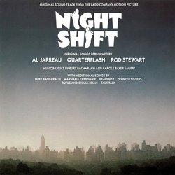 Night Shift Soundtrack (Various Artists, Burt Bacharach) - CD cover