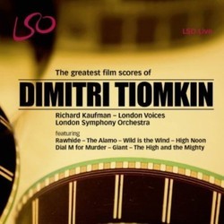 The greatest film scores of Dimitri Tiomkin Soundtrack (Dimitri Tiomkin) - CD cover
