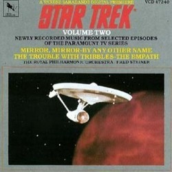 Star Trek: Volume Two Soundtrack (Alexander Courage, George Duning, Jerry Fielding, Fred Steiner) - CD cover