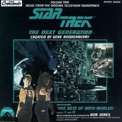 Star Trek: The Next Geration - Volume Two Soundtrack (Ron Jones) - CD cover