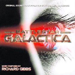 Battlestar Galactica Soundtrack (Richard Gibbs) - CD cover