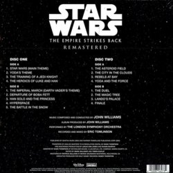 Star Wars: The Empire Strikes Back Soundtrack (John Williams) - CD Achterzijde