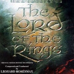 The Lord of the Rings Soundtrack (Leonard Rosenman) - CD cover