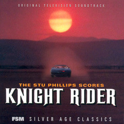 Knight Rider Soundtrack (Stu Phillips) - CD cover