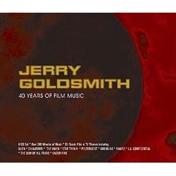 Jerry Goldsmith, 40 Years of Film Music Soundtrack (Jerry Goldsmith) - CD cover