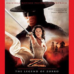 The Legend of Zorro Soundtrack (James Horner) - CD cover