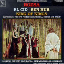 El Cid / Ben-Hur / King of Kings Soundtrack (Mikls Rzsa) - CD cover