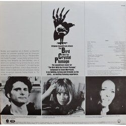 The Bird with the Crystal Plumage Soundtrack (Ennio Morricone) - CD Achterzijde