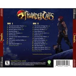ThunderCats Soundtrack (Kevin Kliesch) - CD Achterzijde