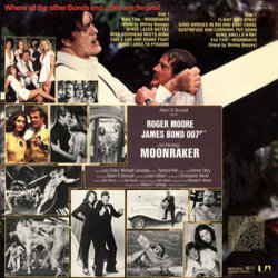 Moonraker Soundtrack (John Barry) - CD Achterzijde