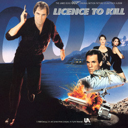 Licence to Kill Soundtrack (Various Artists, Michael Kamen) - CD cover